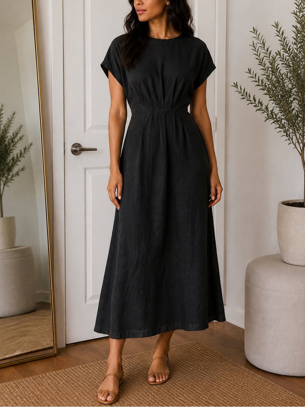 ZARA Premium Black Maxi Dress — Size S
Premium Label
